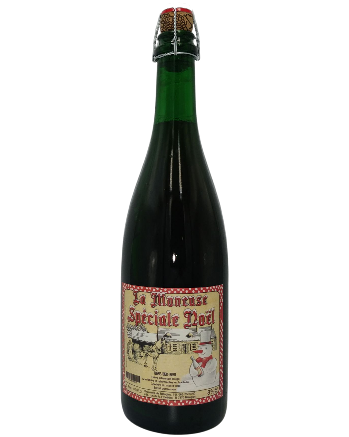 La Moneuse Spéciale Noël 8% 75cl