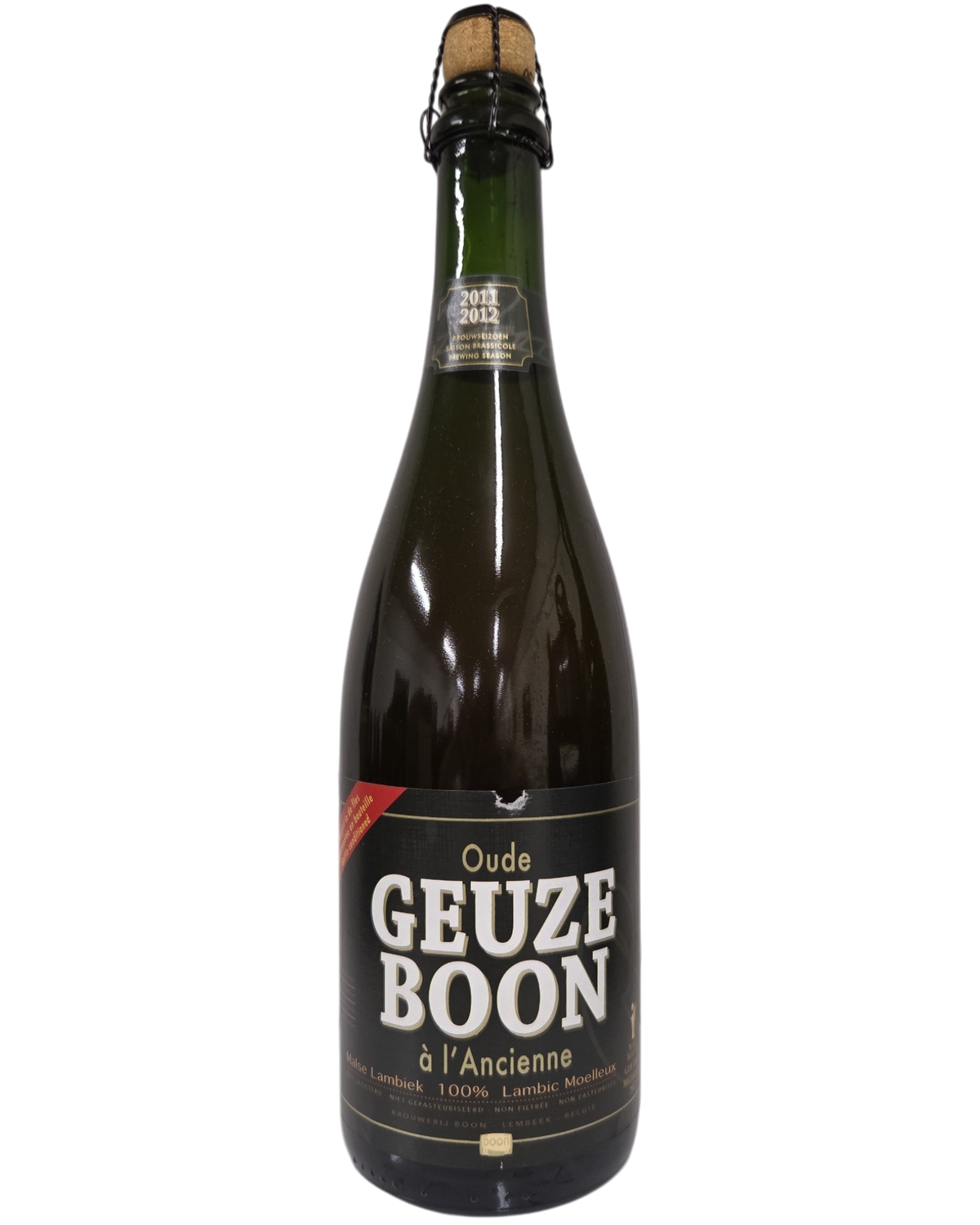 Oude Geuze Boon Vertikal-Sæt (Årgang 2011-2015) 4x75cl