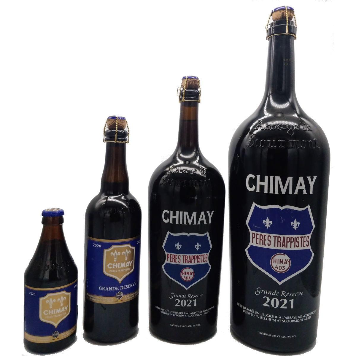 Chimay Grande Réserve (Blue) 9% - Magnum flaske 3L